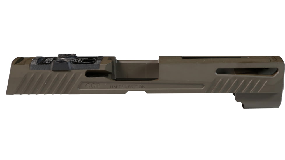 Grey Ghost Precision Version 1 Slide, for Sig P320 Full, Olive Drab Cerakote, GGP-320-F-OD-1