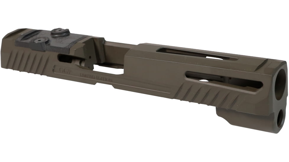 Grey Ghost Precision Version 1 Slide, for Sig P320 Full, Olive Drab Cerakote, GGP-320-F-OD-1