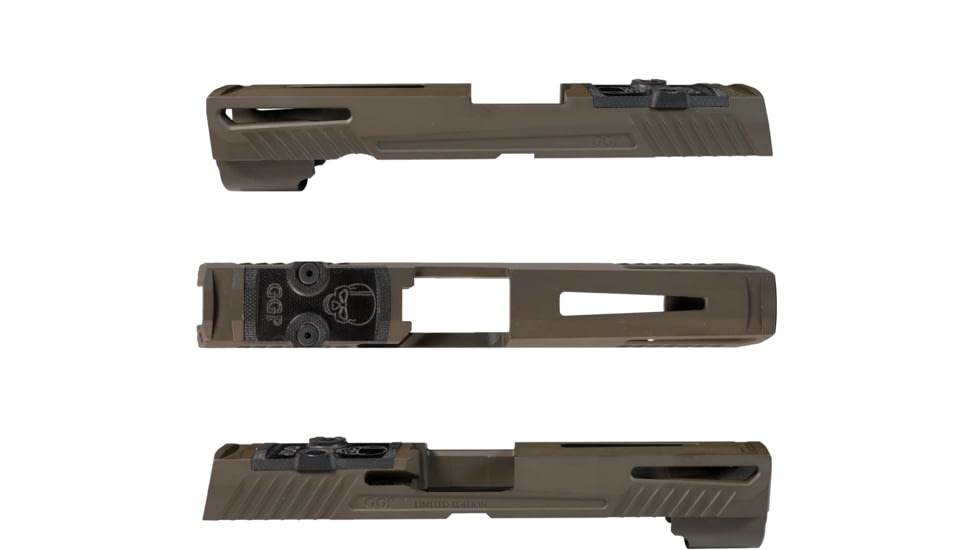 Grey Ghost Precision Version 1 Slide, for Sig P320 Full, Olive Drab Cerakote, GGP-320-F-OD-1