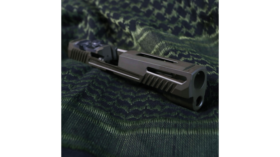 Grey Ghost Precision Version 1 Slide, for Sig P320 Full, Olive Drab Cerakote, GGP-320-F-OD-1
