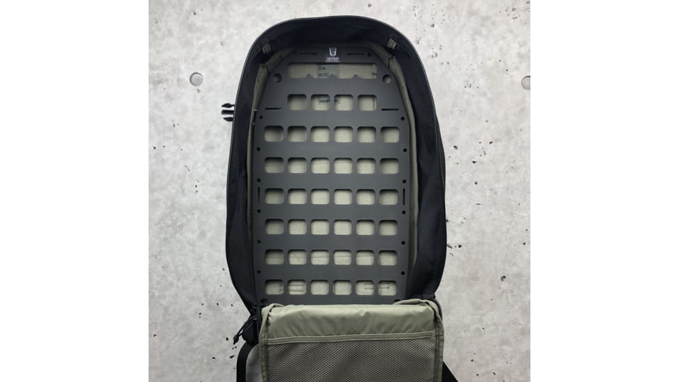 Grey Man Tactical 10.25 x 19 Rigid MOLLE Panel, Black, 000161