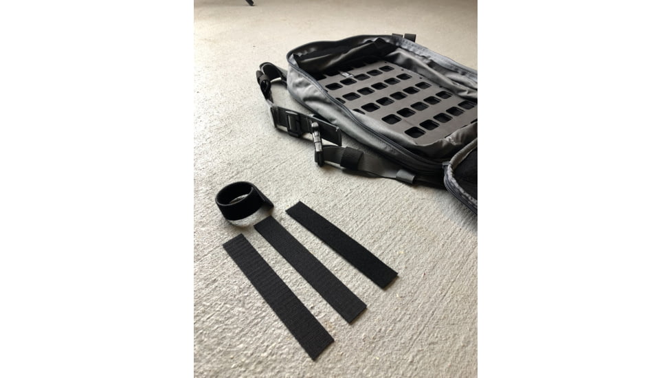 Grey Man Tactical 10 x 14 Rigid MOLLE Panel, Black, 000150