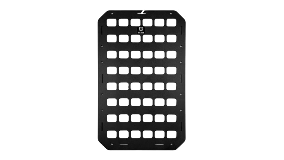 Grey Man Tactical 11 x 17.5 Rigid MOLLE Panel, Black, GMT-RMP-06