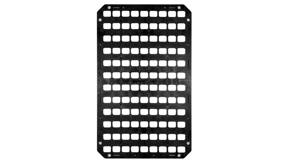 Grey Man Tactical 15.25 x 25 Rigid MOLLE Panel, Black, 000178