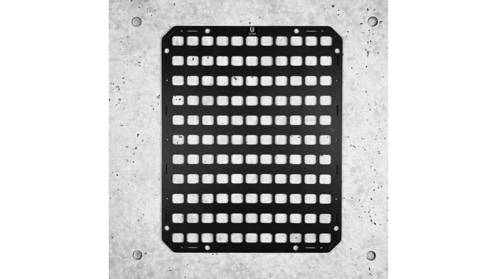 Grey Man Tactical 18.25 x 23 RMP w/Safe, Self Drilling Screws, Nylon Spacers, Black, 000296