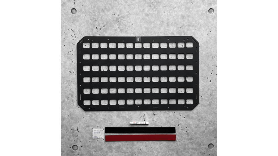 Grey Man Tactical 21.25 x 13 RMP w/Case, 3M Dual Lock Fastener Kit, Black, 000300
