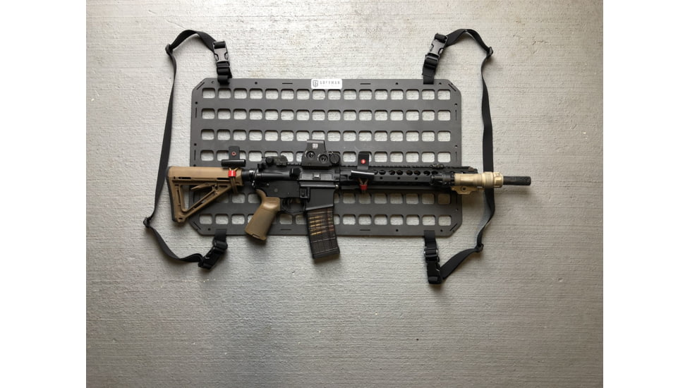 Grey Man Tactical 25.75 x 15 RMP, Black, GMT-RMP-30