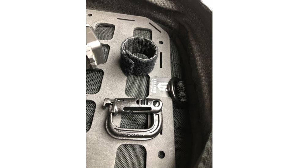 Grey Man Tactical 9.25 x 17 Rigid MOLLE Panel, Black, 000155