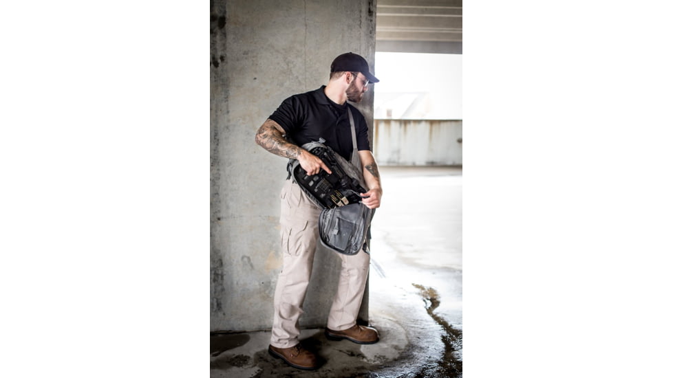 Grey Man Tactical 9.25 x 17 Rigid MOLLE Panel, Black, 000155