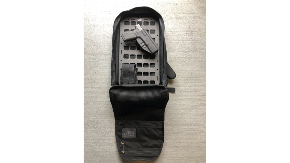 Grey Man Tactical 9.25 x 17 Rigid MOLLE Panel, Black, 000155