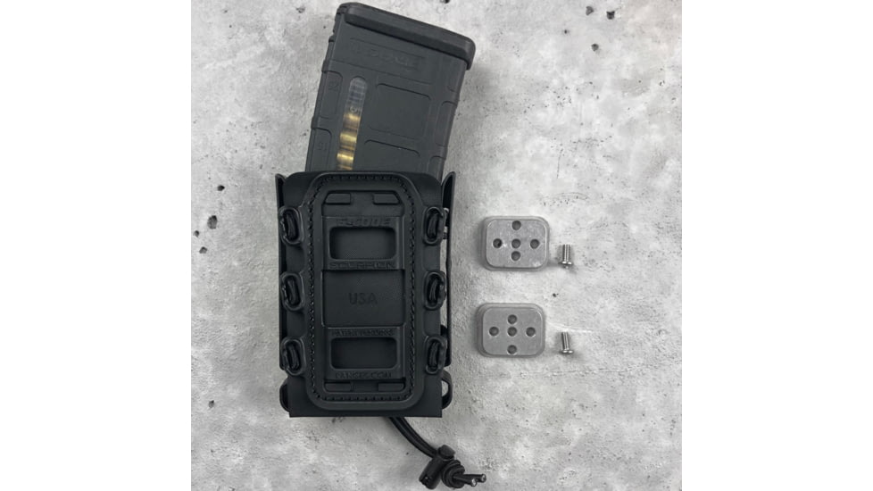 Grey Man Tactical G-Code Soft Shell Scorpion Mag Carrier for Rifle, Black, 000248