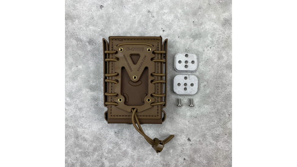 Grey Man Tactical G-Code Soft Shell Scorpion Mag Carrier for Rifle, Tan, 000247