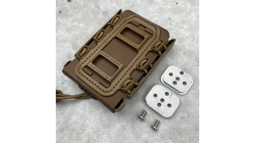 Grey Man Tactical G-Code Soft Shell Scorpion Mag Carrier for Rifle, Tan, 000247