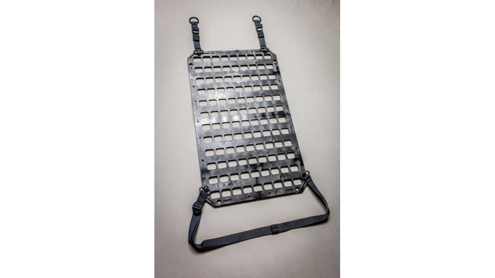 Grey Man Tactical Push Button D-Ring &amp; Push Button Loop-Around RMP Straps w/Headrest Post &amp; Seat Bottom, Black, GMT-PM-16