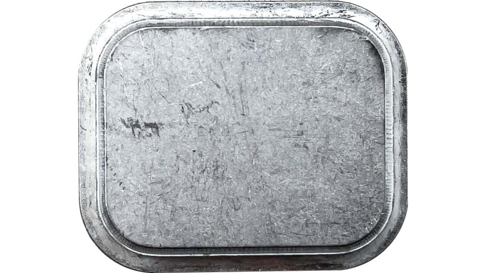 Grey Man Tactical RMP Backer Plate, Blank, Black, 000135
