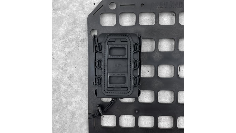 Grey Man Tactical RMP Backer Plate, G-Code Soft Shell Scorpion Mag Carrier - Rifle Pair, Black, 000142