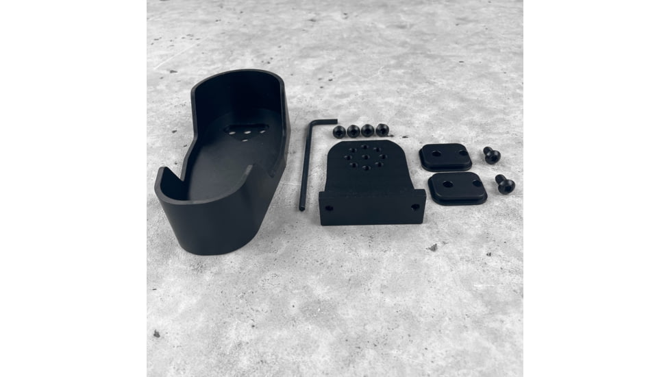Grey Man Tactical RMP Buttstock Cup Kit w/ XL Cup, Black, 000067