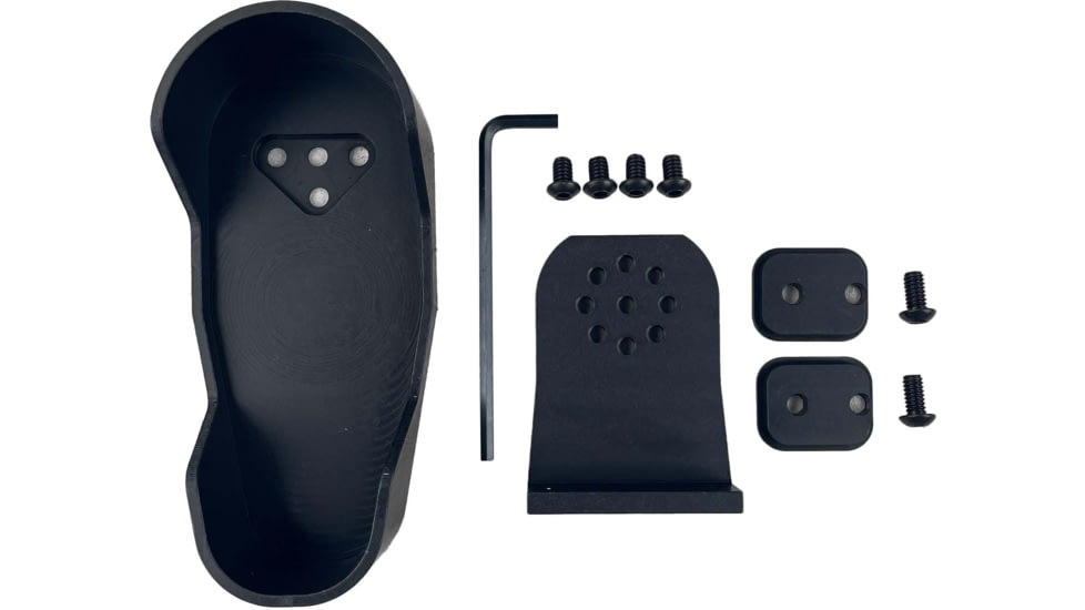 Grey Man Tactical RMP Buttstock Cup Kit w/ XL Cup, Black, 000067