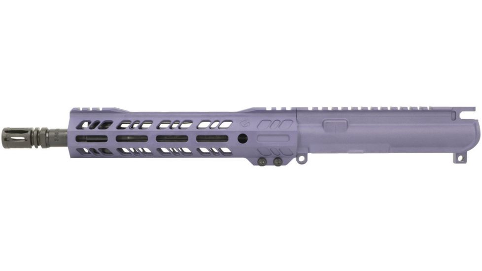 Grid Defense Complete Upper Receiver, 7.62x39, 10.5 inch, Carbine Length, 4150 Steel Light HBAR Barrel, 1-10 Twist, A2 Flash Hider, Tactical Grape, GD105E9GFR762GRP