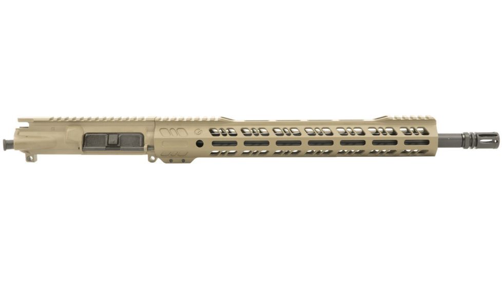 Grid Defense Complete Upper Receiver, 9mm 9x19 Para, 16 inch, 4150 Light HBAR Barrel, 1-10 Twist, 14 inch M-LOK Rail, A2 Flash Hider, Flat Dark Earth, GD16E14GFR9MMFDE