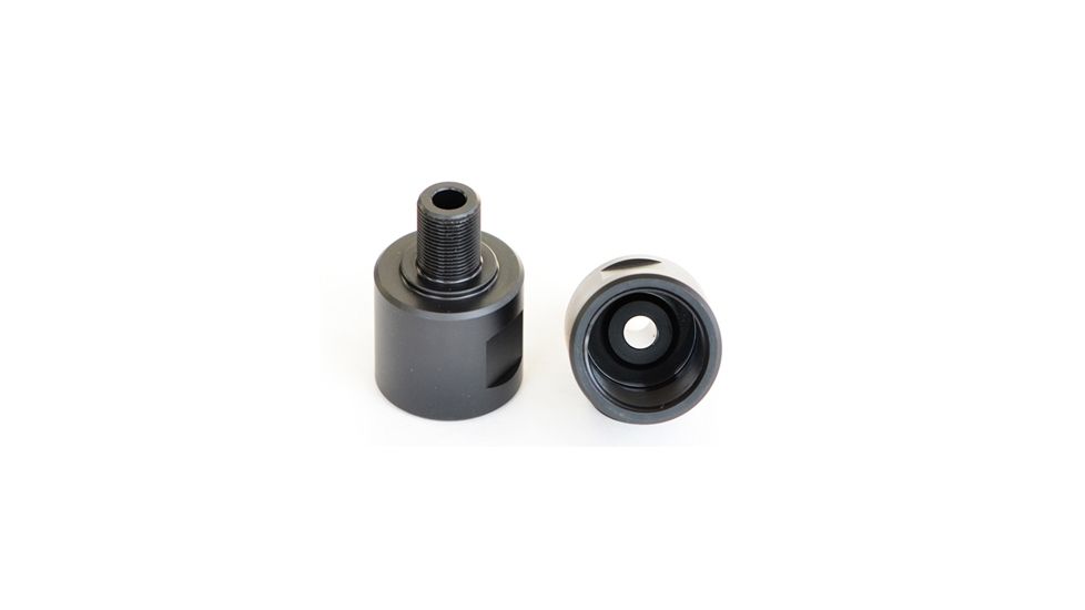 Griffin Armament 24mm to 1/2x28 adapter, Black GA141A5824