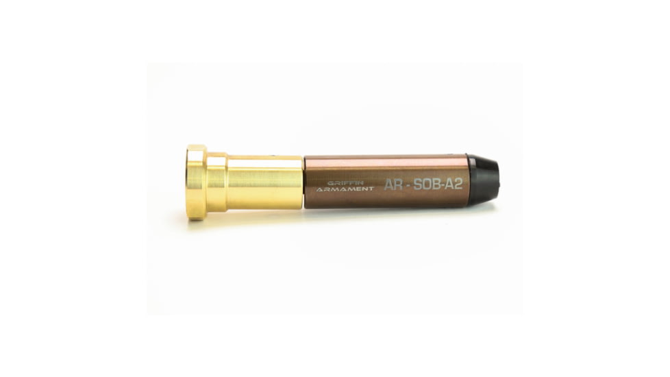 Griffin Armament A2 Suppressor Optimized Buffer, Black, Small, A2ARSOB