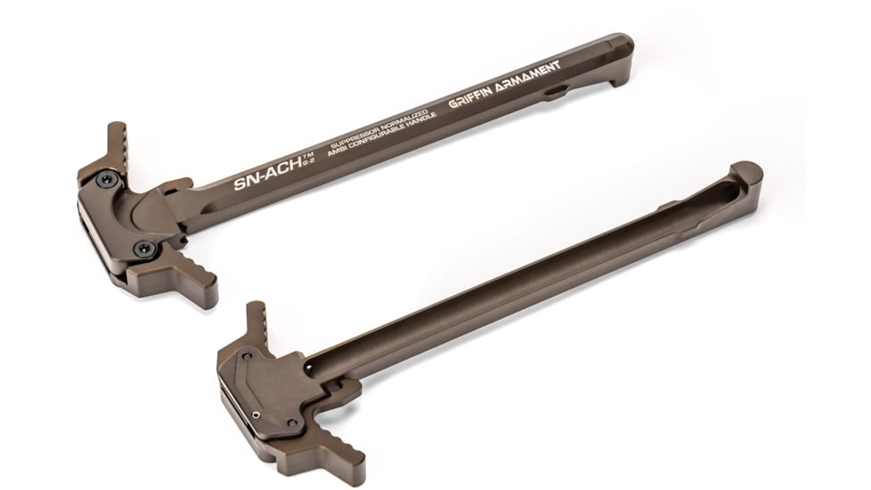 Griffin Armament SN-ACH 15 Gen 2 Charging Handle, Terra Brown, SNACH15R3-FDE
