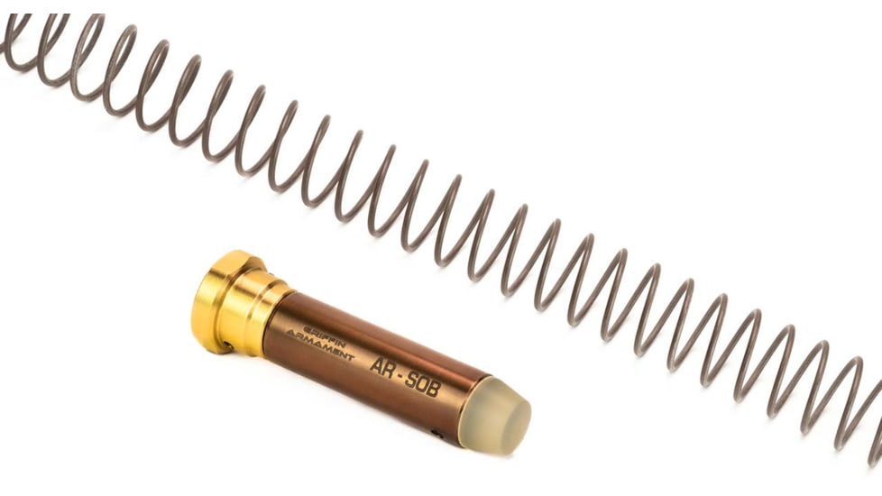 Griffin Armament Suppressor Optimized Buffer Gen 2, Small, Heat-Treated, Copper, ARSOB