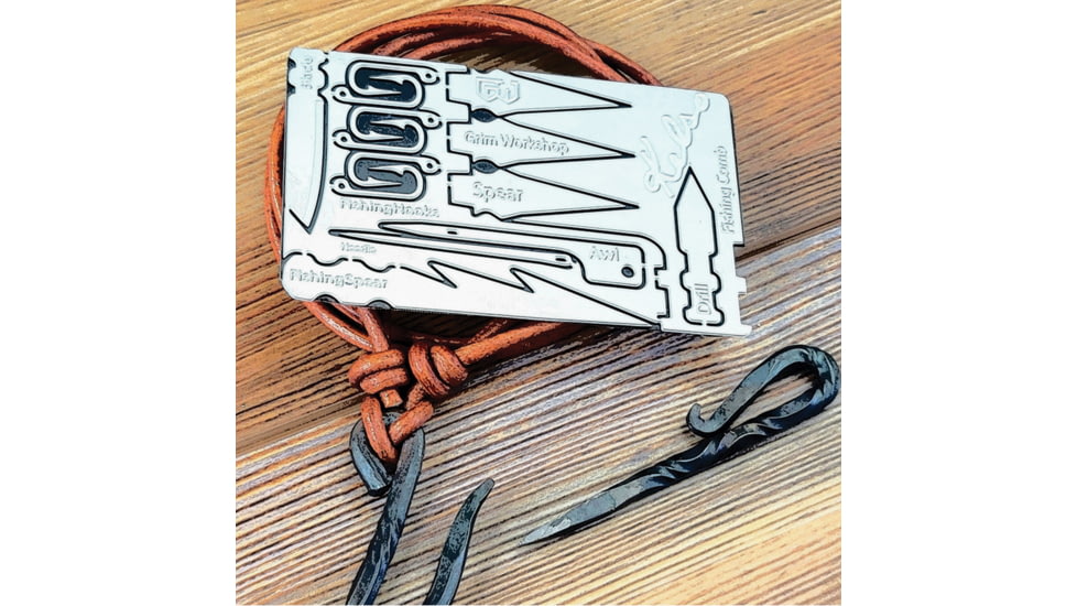Grim Workshop Bushcraft Kelso Survival Card