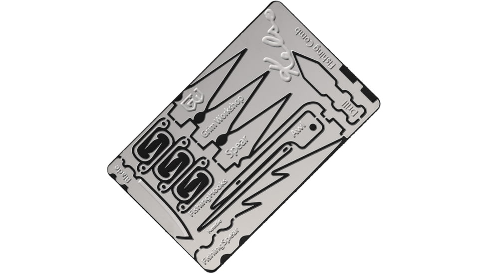 Grim Workshop Bushcraft Kelso Survival Card