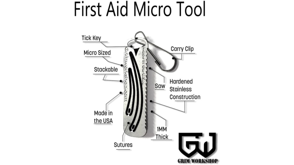 Grim Workshop First Aid Micro Tool