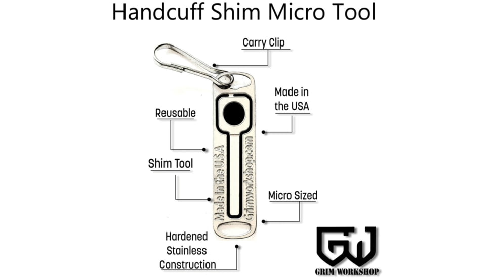 Grim Workshop Handcuff Shim Micro Tool