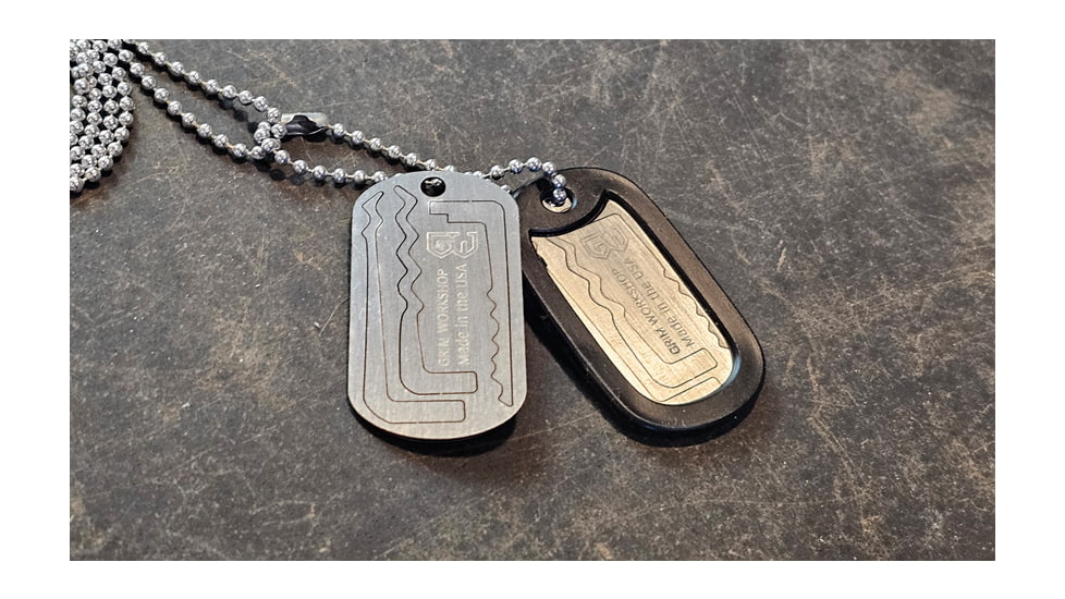 Grim Workshop Lock Pick Dog Tag Necklace, GRIRAKTAG