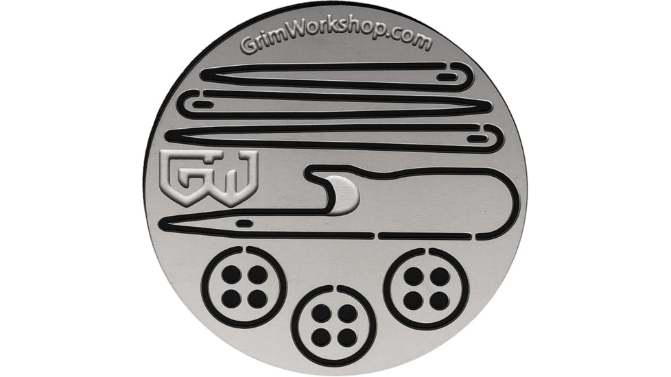 Grim Workshop Roundabout Sewing/Repair Kit, Stainless Construction, GWRNDSEW