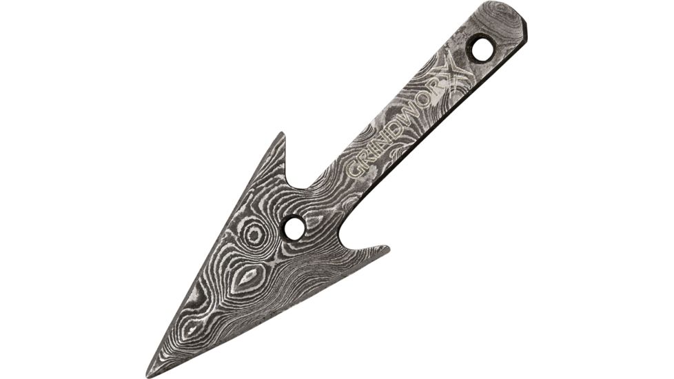 Grindworx Damascus Arrowhead DA02