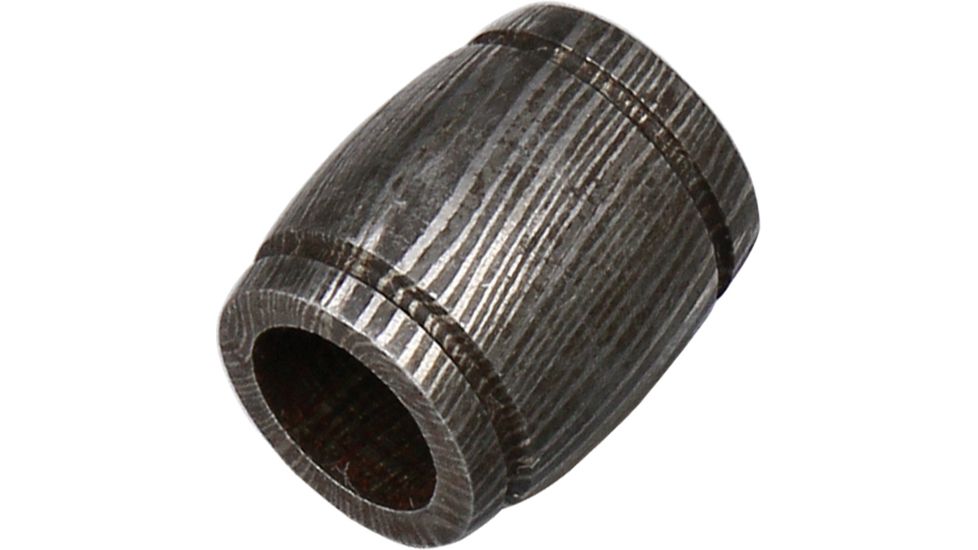 Grindworx Damascus Steel Bead, Grooved Barrel DA06