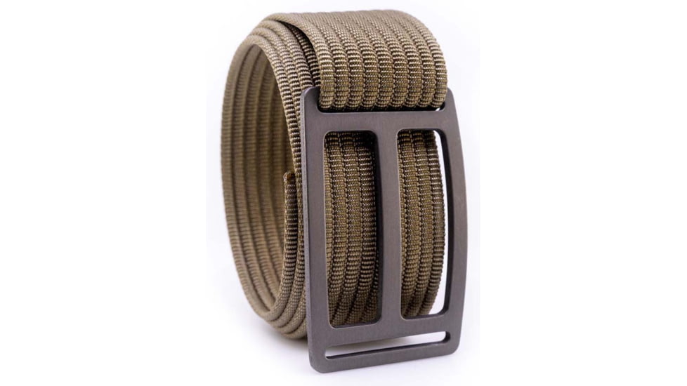 Grip6 Standard Horizon Grey Buckle w/Brown Strap, OS, SB-HORIZON-GML-MS-CUB-1.5-OS