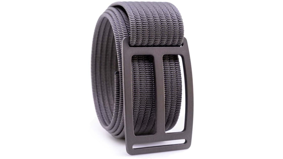 Grip6 Standard Horizon Grey Buckle w/Silver Strap, 40, SB-HORIZON-GML-MS-TTM-1.5-40
