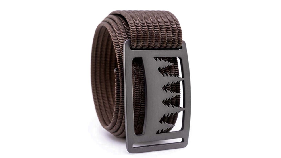 Grip6 Standard Uinta Grey Buckle w/Brown Strap, 28, SB-UINTA-GML-MS-CUB-1.5-28