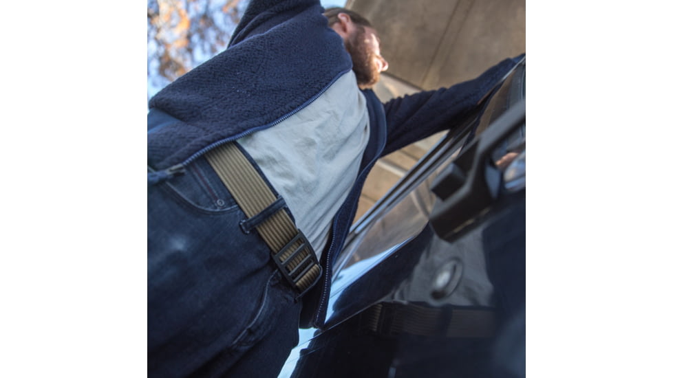 Grip6 Standard Vert Grey Buckle w/Brown Strap, OS, SB-VERT-GML-MS-CUB-1.5-OS