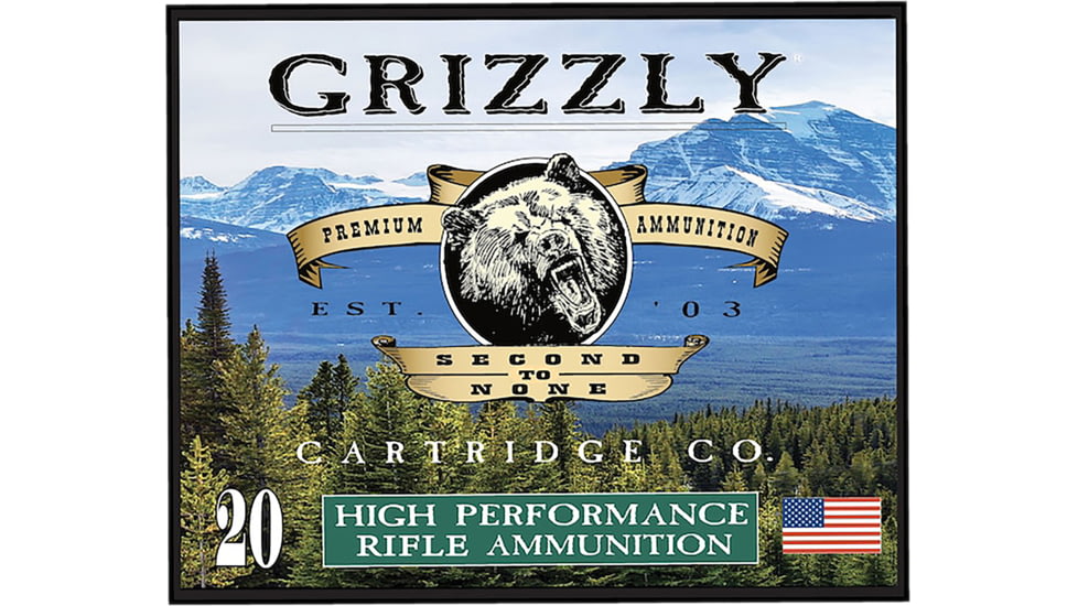 Grizzly Ammo 357Sig 125gr Full Metal Jacket Flat Point 20 Per Box/10 Case, GC357S3