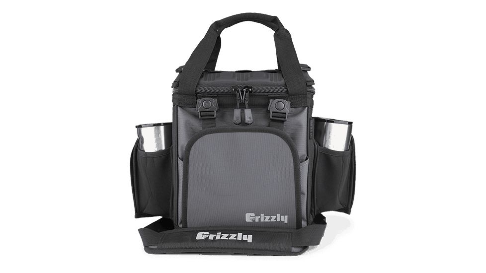 Grizzly Coolers Drifter 12 Plus Eva Molded Cooler Blk/gry
