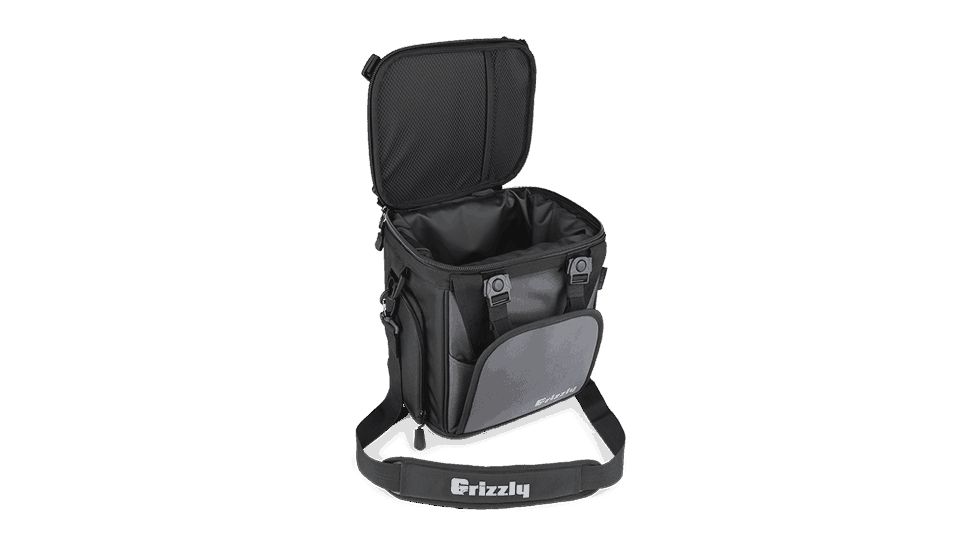 Grizzly Coolers Drifter 12 Plus Eva Molded Cooler Blk/gry