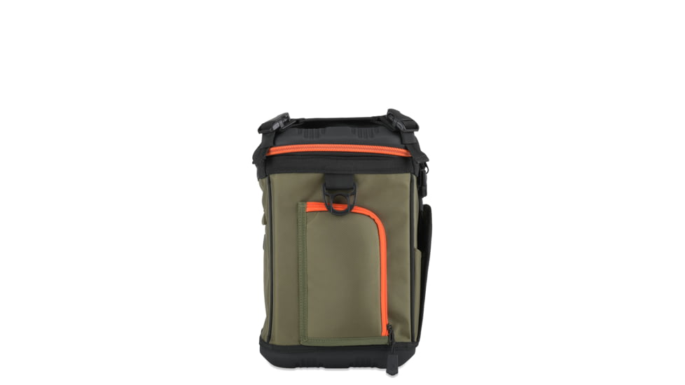 Grizzly Coolers Drifter 12plus Eva Molded Cooler, Olive Drab Green/Orange, 408016
