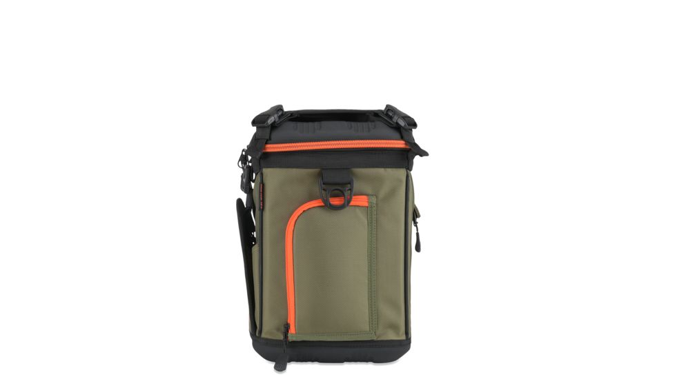 Grizzly Coolers Drifter 12plus Eva Molded Cooler, Olive Drab Green/Orange, 408016