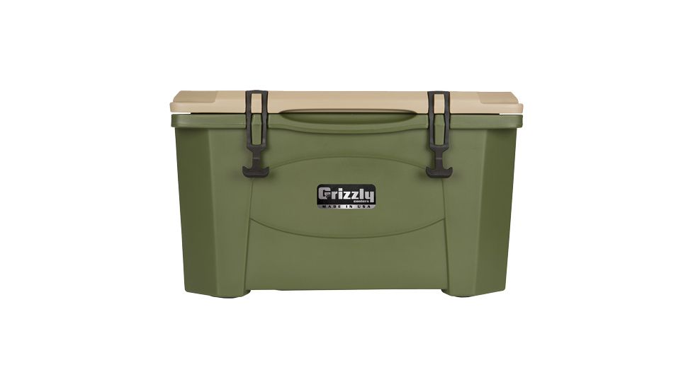 Grizzly Coolers G40 Od Green/tan 40 Quart Cooler