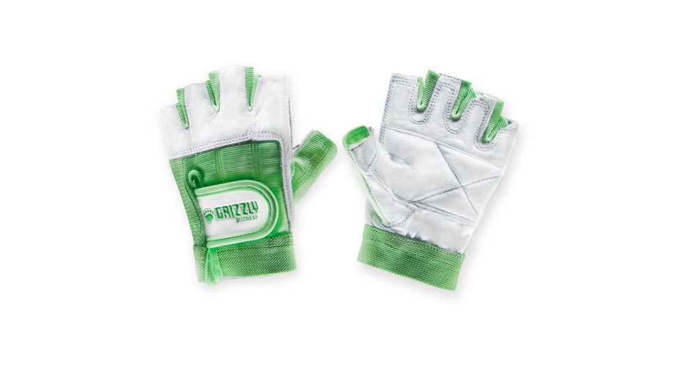Grizzly Fitness Womens Paw Gloves, Green, Small 4007171