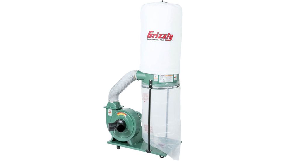Grizzly Industrial 1-1/2 HP Dust Collector G1028Z2
