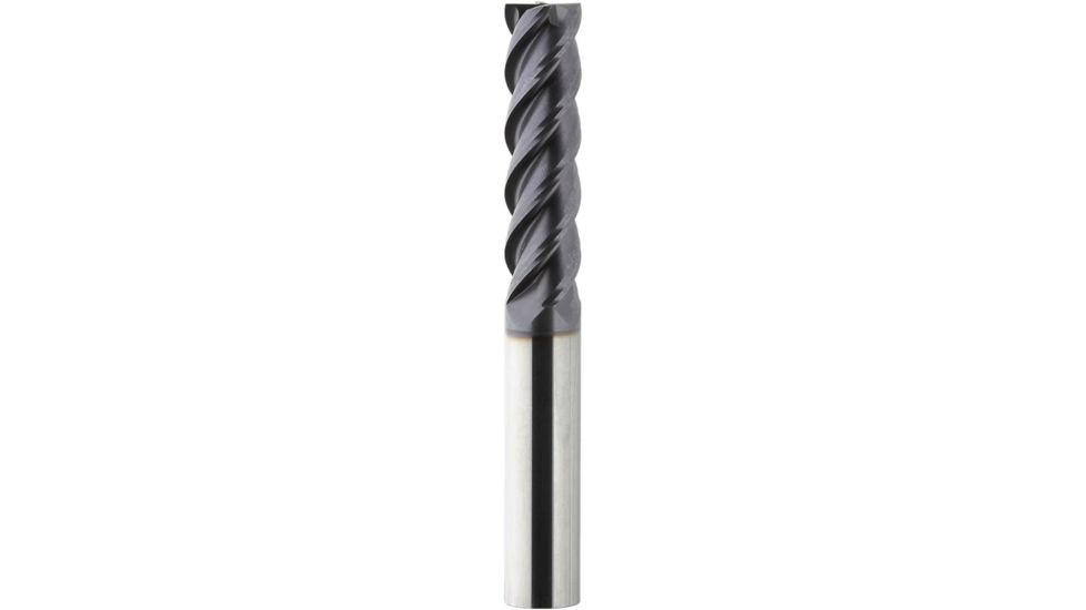 Grizzly Industrial 1/8in. x 2-1/2in. Super Carbide 4-Flute End Mill H7626