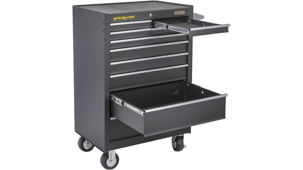 Grizzly Industrial 10 Drawer Tool Chest, 26-1/2in. Wide T26901